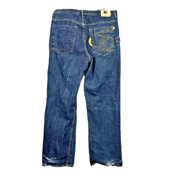 Vintage Y2K Wide Leg Carpenter Jeans Mens 36x30 Baggy Streetwear‎ 90s Distressed - Picture 2 of 15